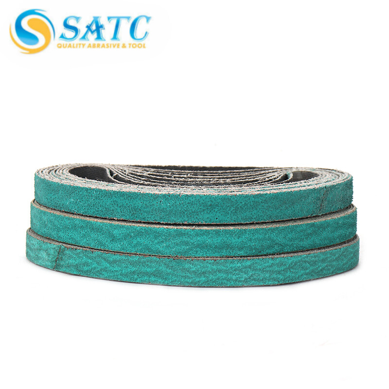 60/120 Grit 1/2x 18 Inch Zirconia Sanding Belts for 1/2&Prime; x 18&Prime; Belt Sander 10pcs