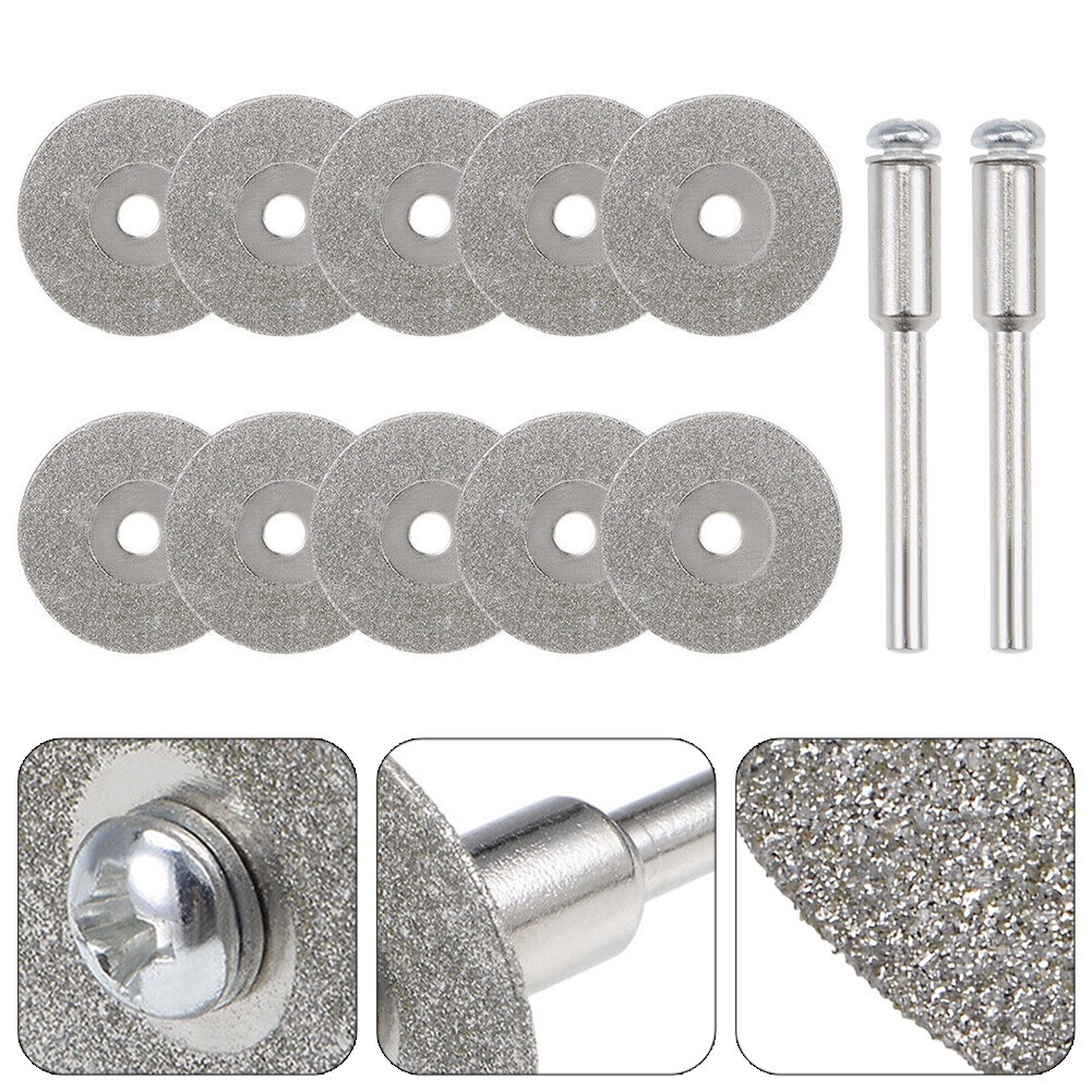 Emery Cutting Discs 18mm 0.6mm Thickness for Slitting Slots in Metal Ceramic