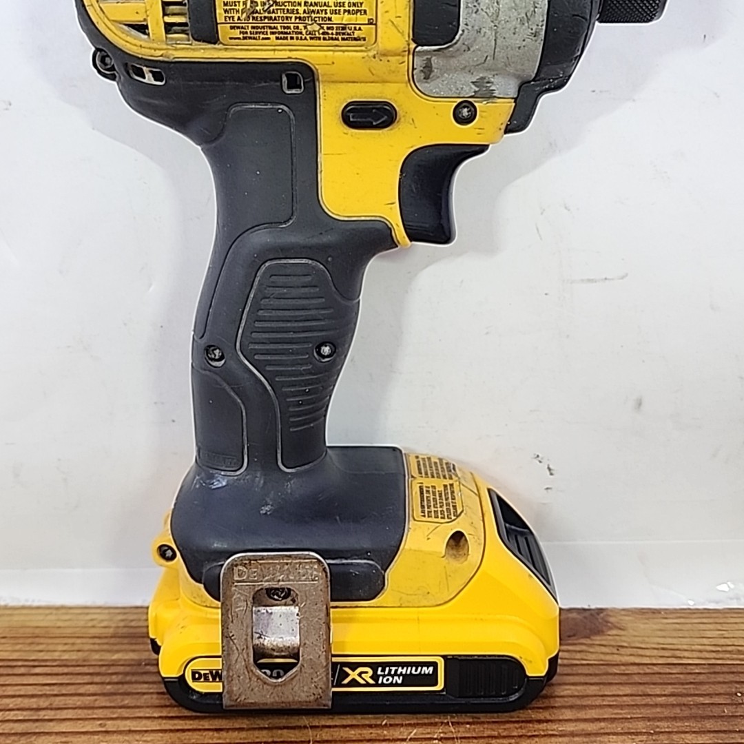 DeWalt DCF885 20V MAX Brushed Motor Impact Driver & DCB203 2Ah Battery Bundle