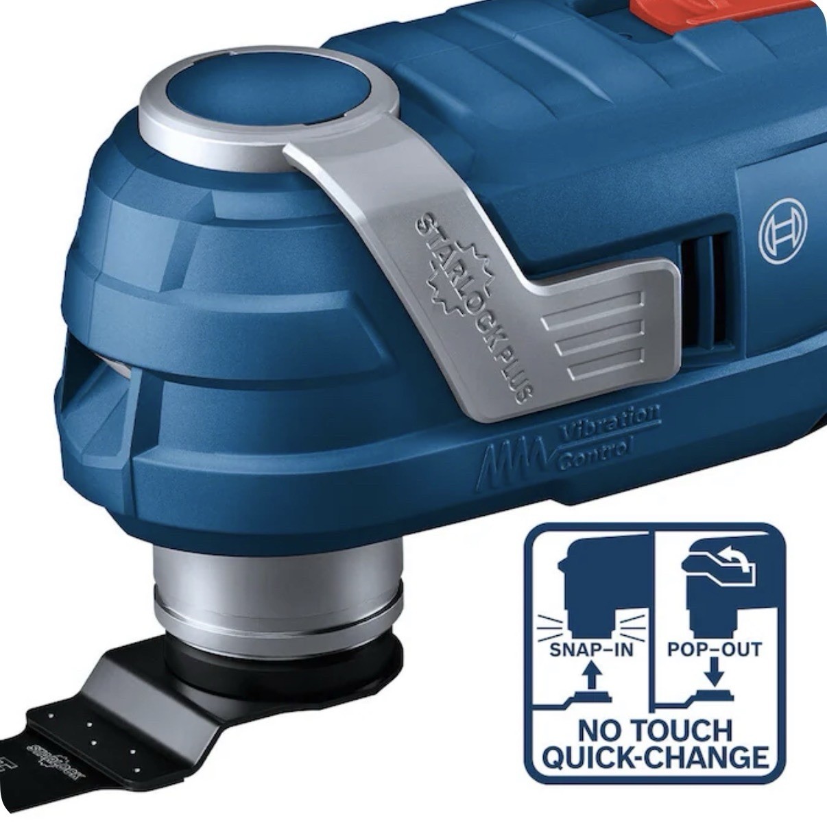 Bosch 18V Brushless StarlockPlus Oscillating Multi-Tool Kit w/ 1 Li-Ion