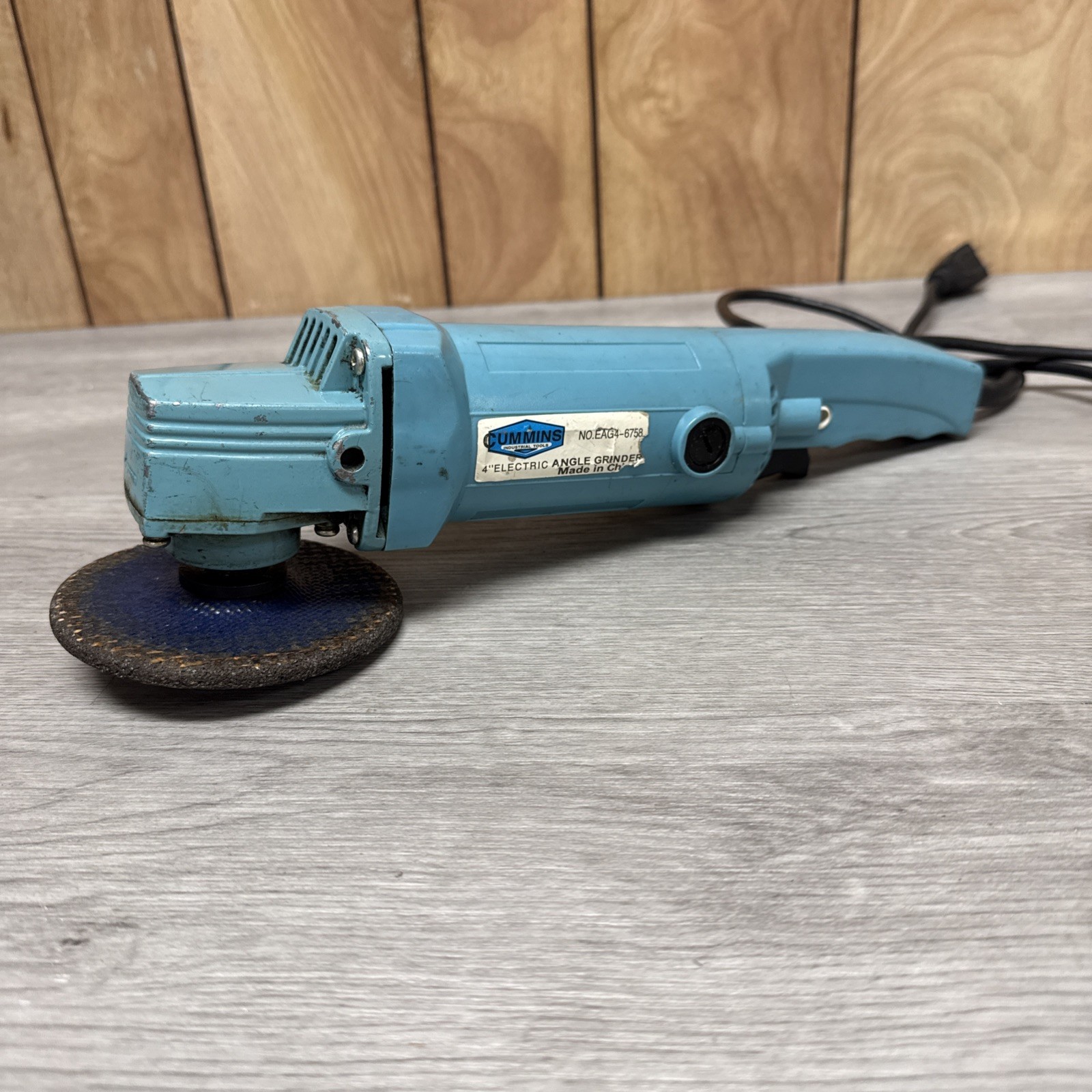 Cummins – 4” Electric Angle Grinder – EAG4-6758