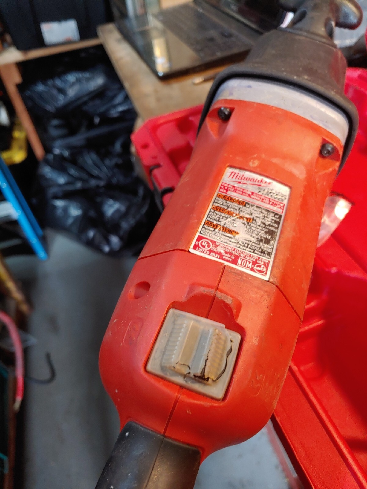 MILWAUKEE 1/2 in. 450/1,750 RPM SUPER HAWG TWO SPEED Drill 1680-20