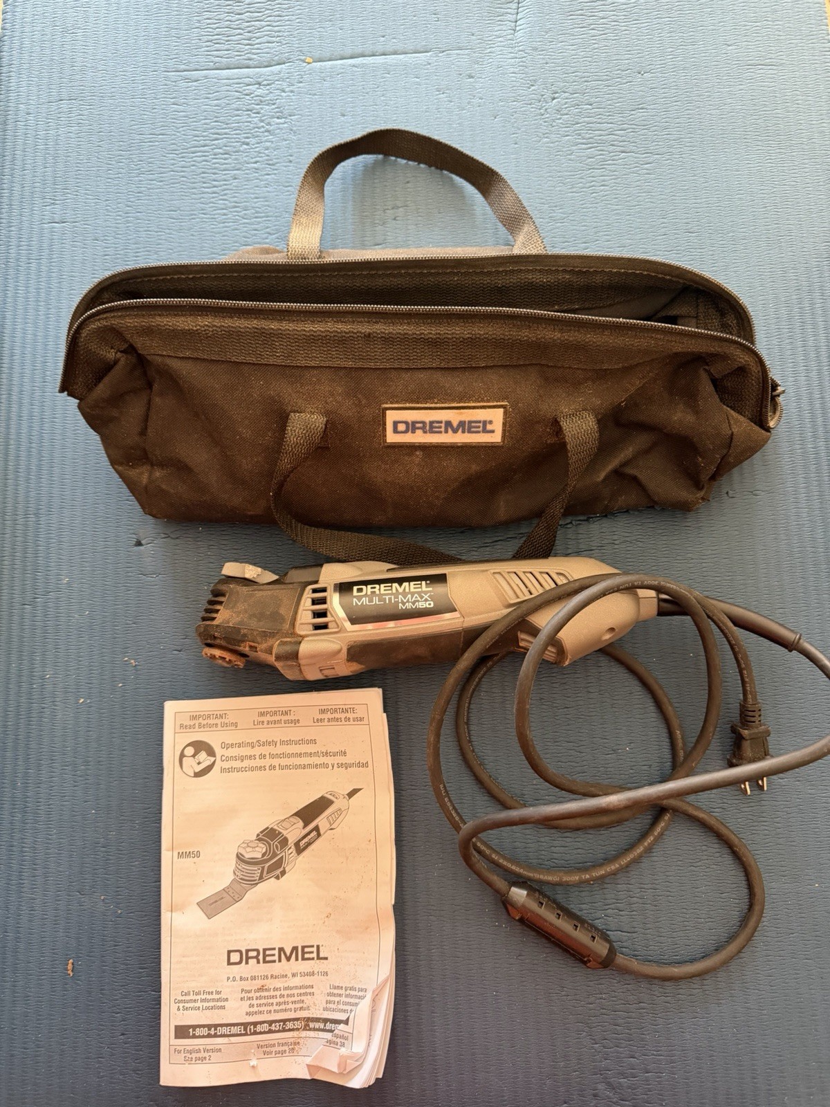 Dremel Multi-Max mm50 – F013MM5000 – Oscillating Multi-Tool