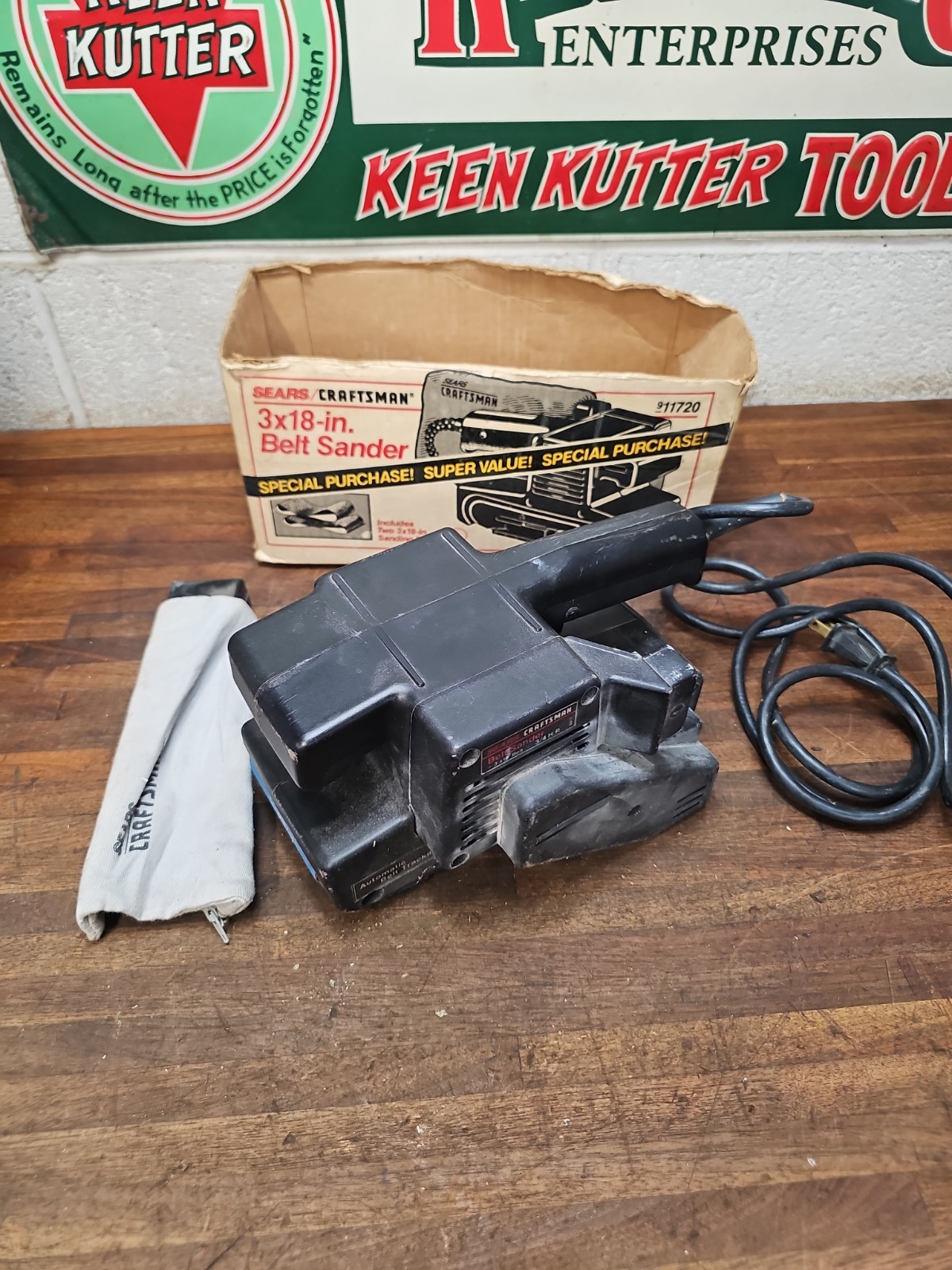 PP20- Craftsman USA 3 x 18&Prime; Inch Belt Sander craftsman 135-11720