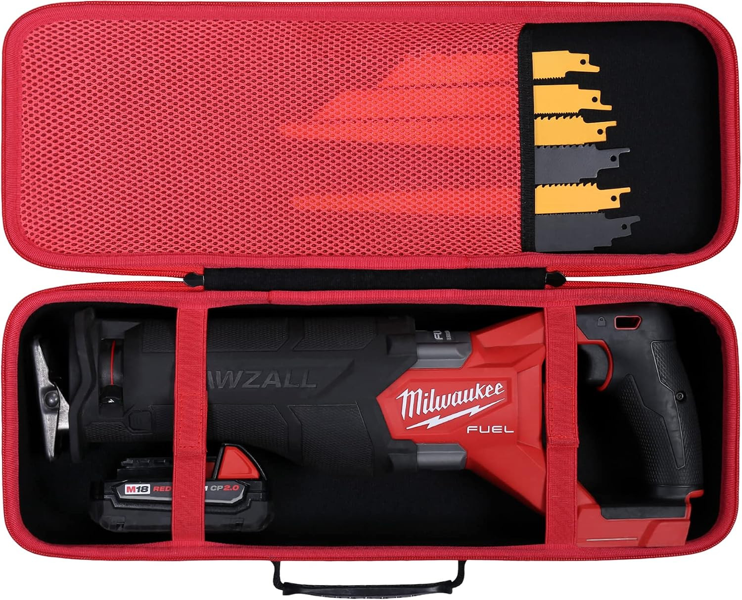 Hard Case Replacement for Milwaukee M18 Fuel Sawzall Brushless Cordless Reciproc
