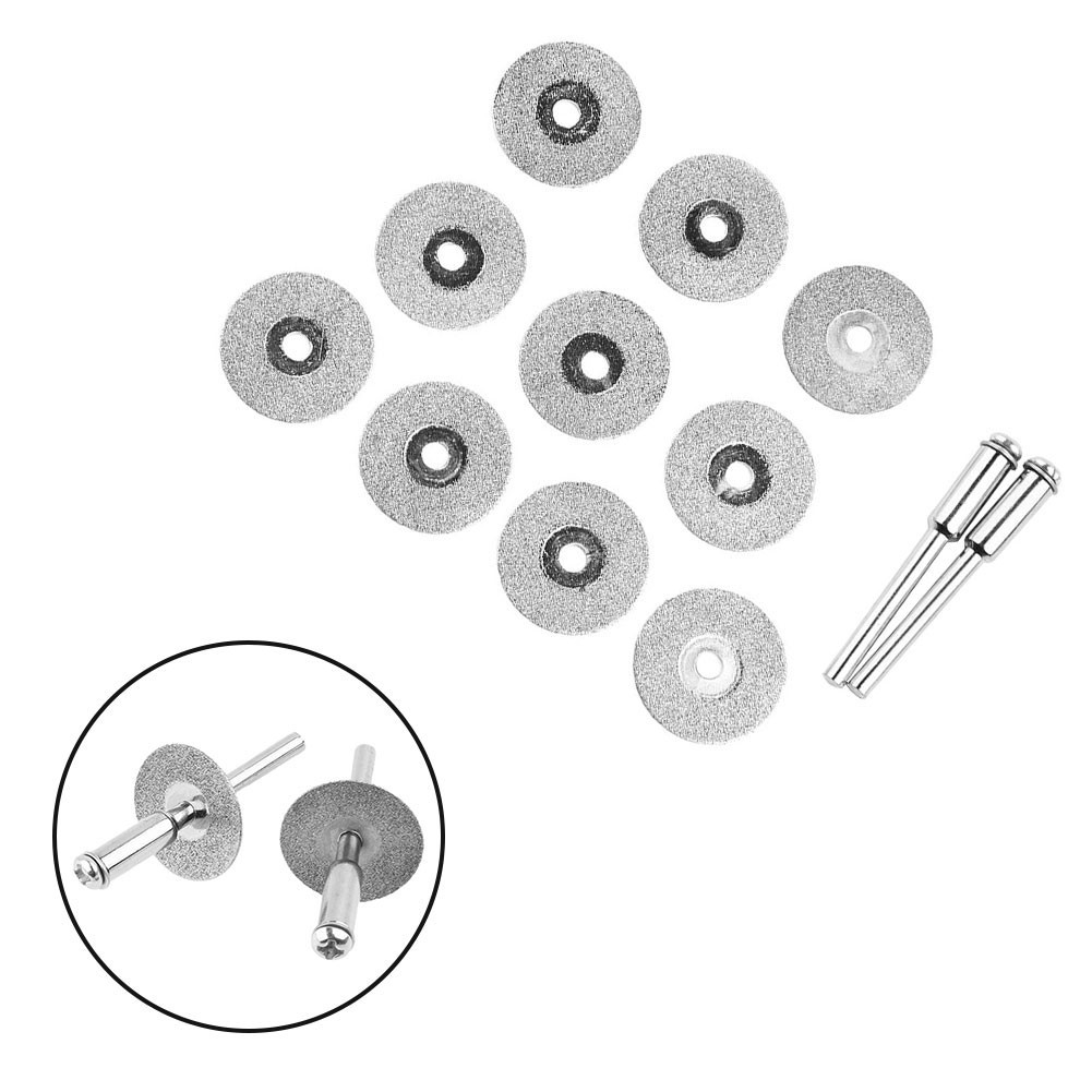 Emery Cutting Discs 18mm 0.6mm Thickness for Slitting Slots in Metal Ceramic