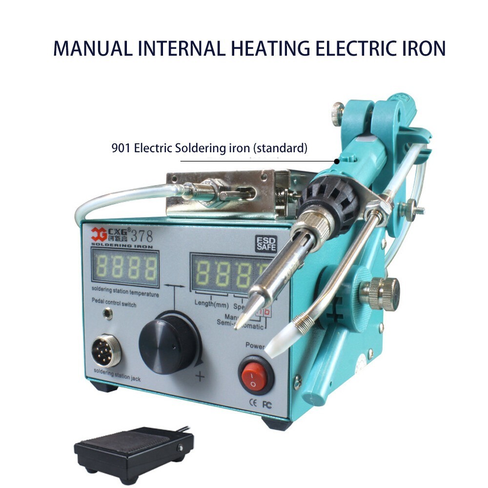 CXG-378 Automatic Tin Supply Feed System Lead-free Welding Soldering Machine