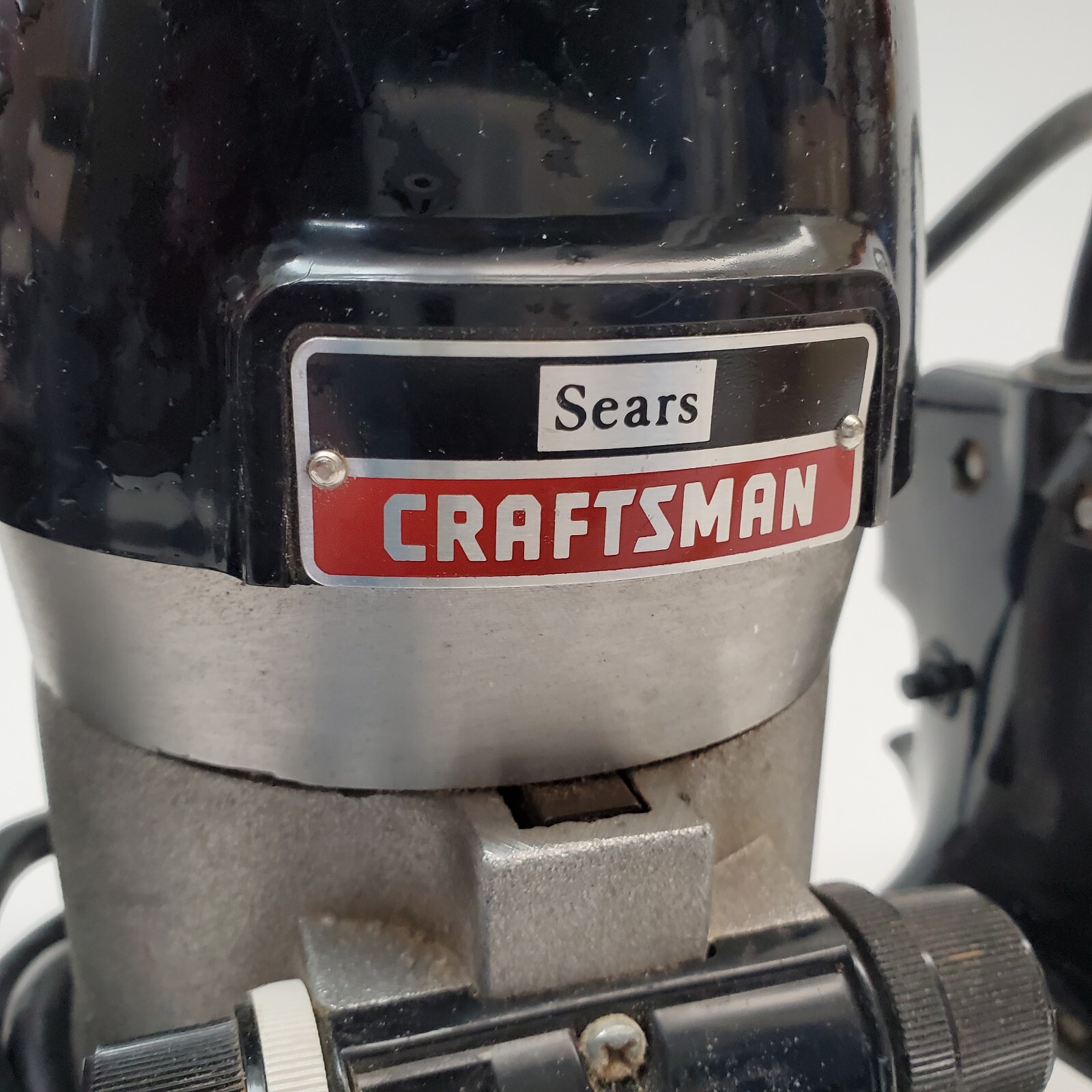 Vintage 1970s Sears Craftsman 1/4” Router 6.5 Amps 25,000RPM Model #315.17381