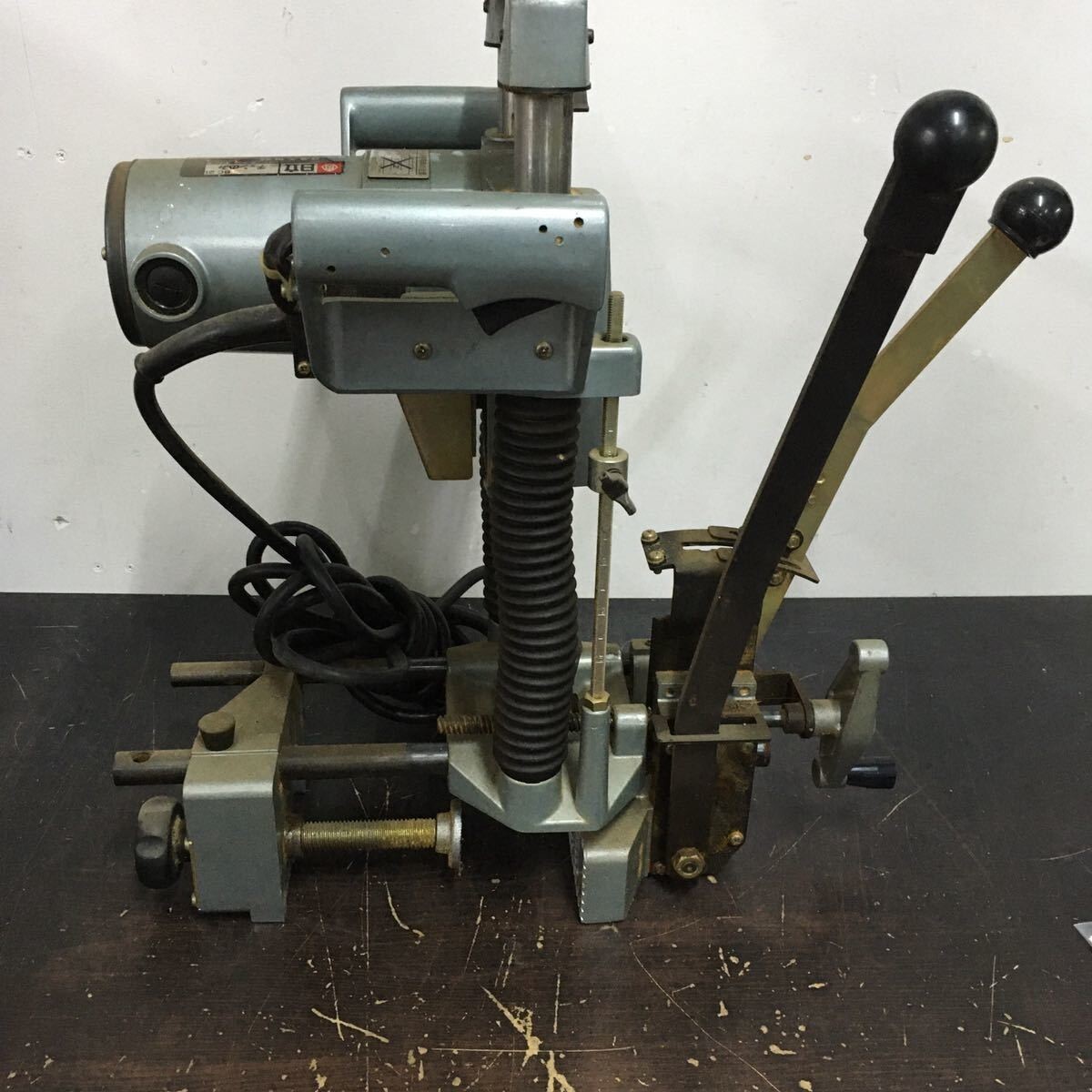 Hitachi Chain Mortiser BC21 Single Phase 100V 50/60HZ Japan BC 21 Carpenter Used