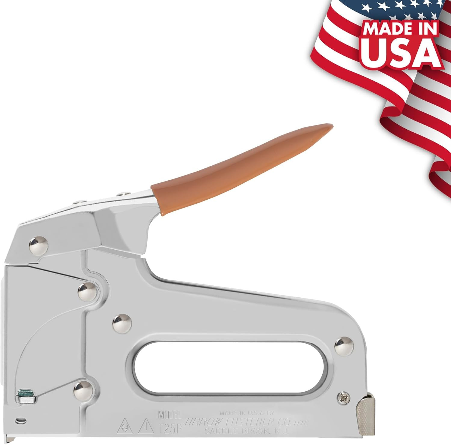 Arrow T25 Heavy Duty Staple Gun for Low Voltage Cables and Wires up to 1/4-Inch