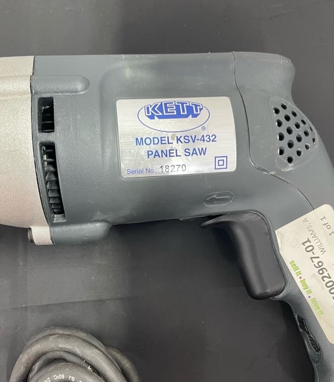 Kett KSV-432 Vacuum Electric Panel Saw Corded
