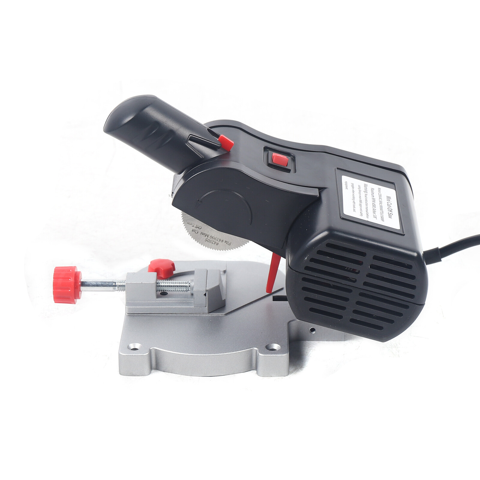 90Watt Mini Bench Table Top Cut-Off Saw Portable DIY Cutting Metal Wood Plastic