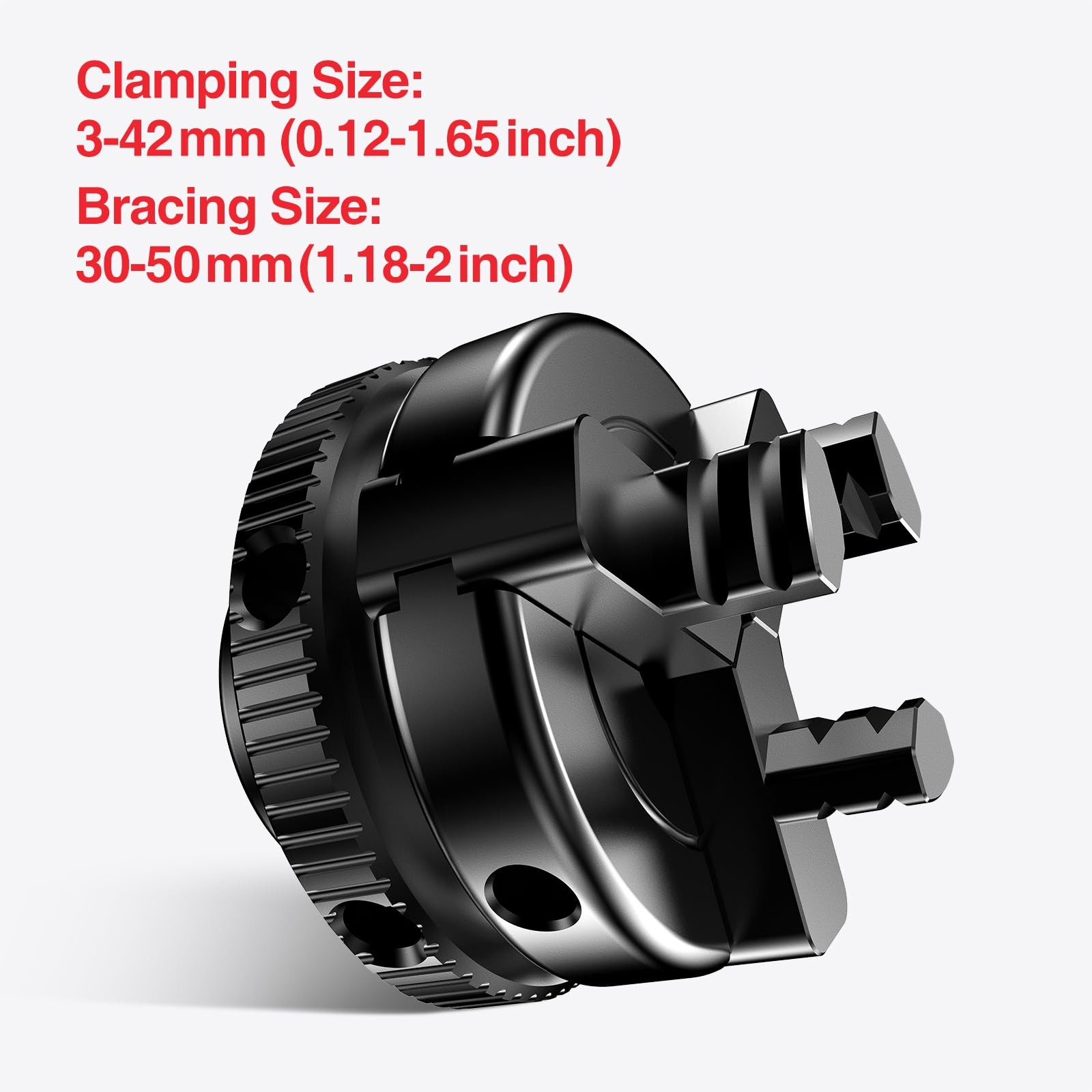 Woodworking Mini Lathe Chuck 3Jaw SelfCentering M18X1.5mm 2 Inch Clamping