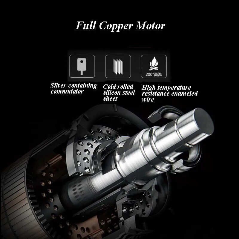 Handheld Straight Grinder Industrial Metal Polishing Grinding Machine GV5-125