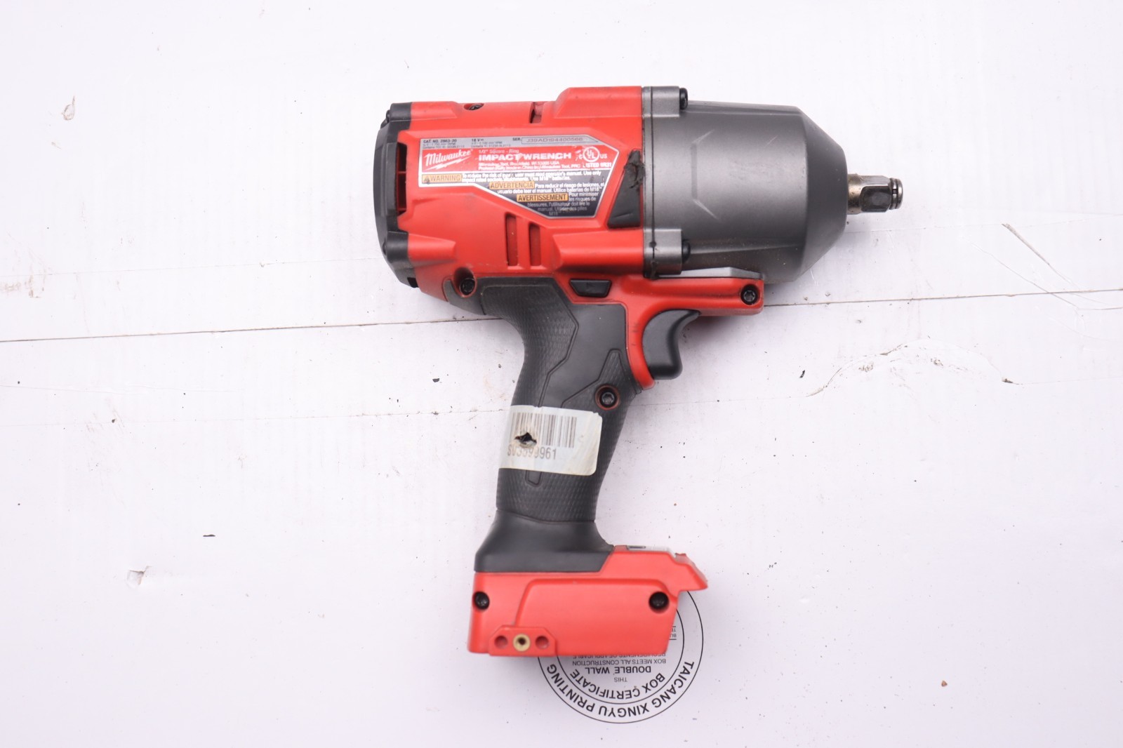 NEW Milwaukee 2863-20 M18 FUEL High Torque Impact Wrench 1/2&Prime; Friction Ring