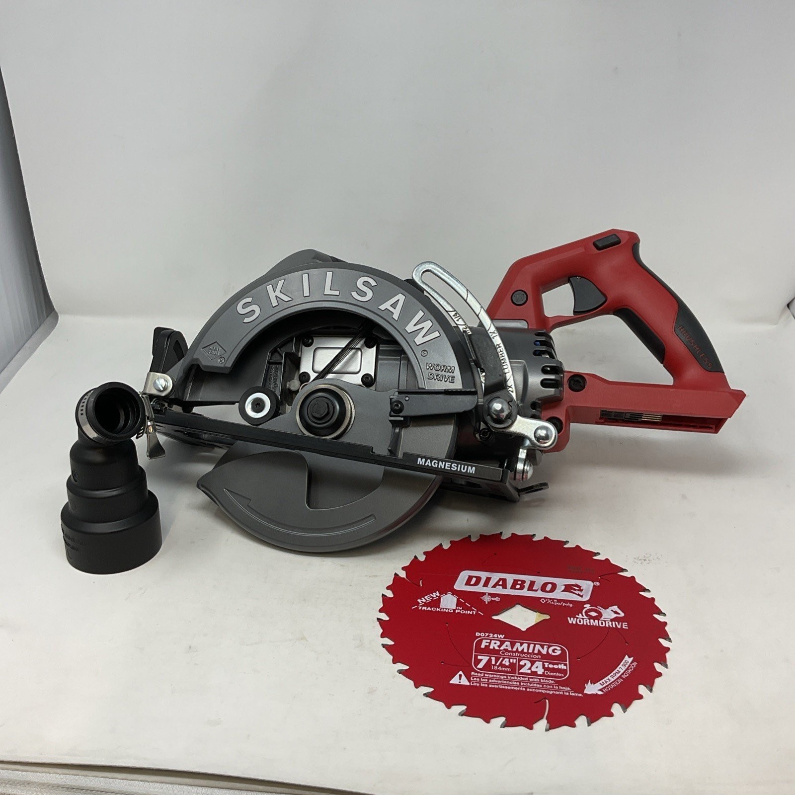 SKIL SPTH77M 48V Volt 7-1/4&Prime; TRUEHVL Cordless Worm Drive Skilsaw *Tool Only*