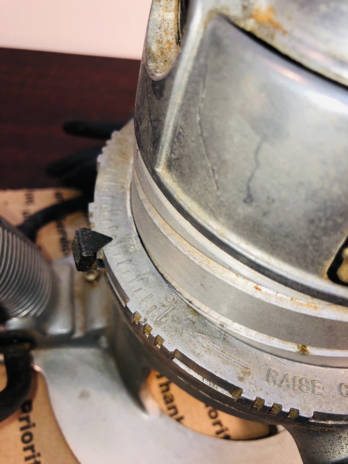 VTG Craftsman router 6 Amp 24,000 RPM 1-HP 1/4&Prime; Router Ball Bearings W/ One Bit
