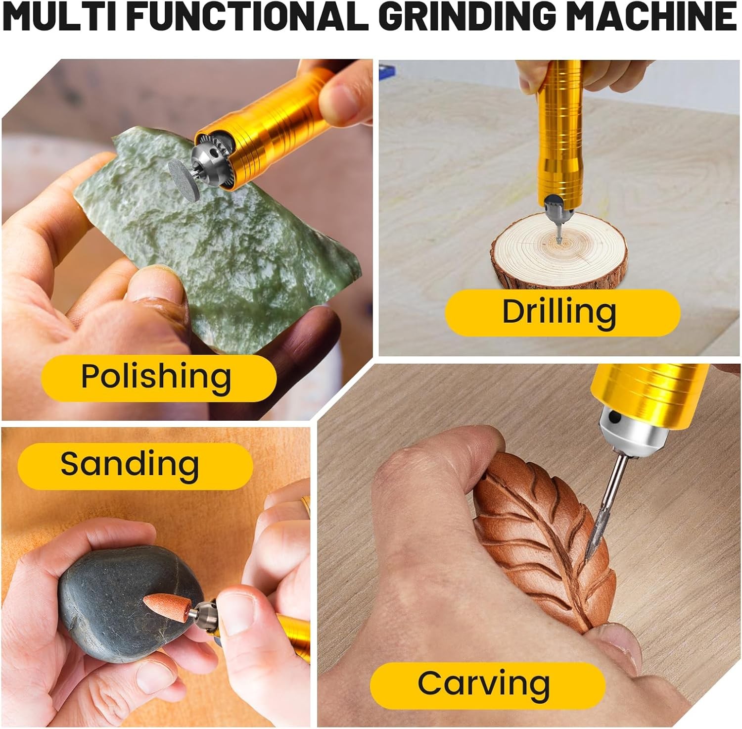 1200W 30000RPM Rotary Tool, Electric Flex Shaft Rotary Tool, Flex Shaft Grinder