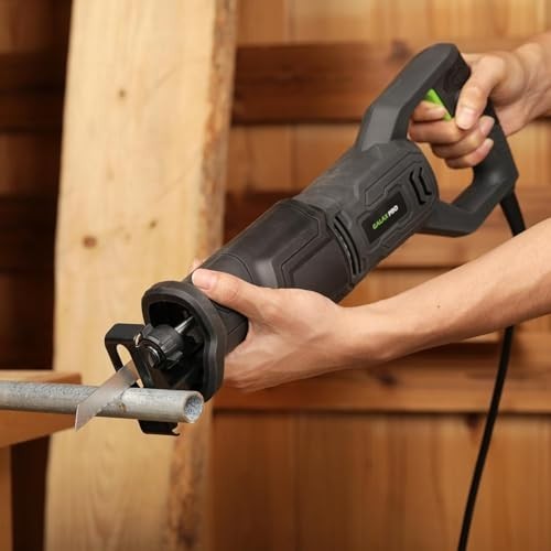 120V Corded Reciprocating Saw, 6.0 Amp Variable Speed, 1-1/8&Prime; Stroke, 2800RPM, C