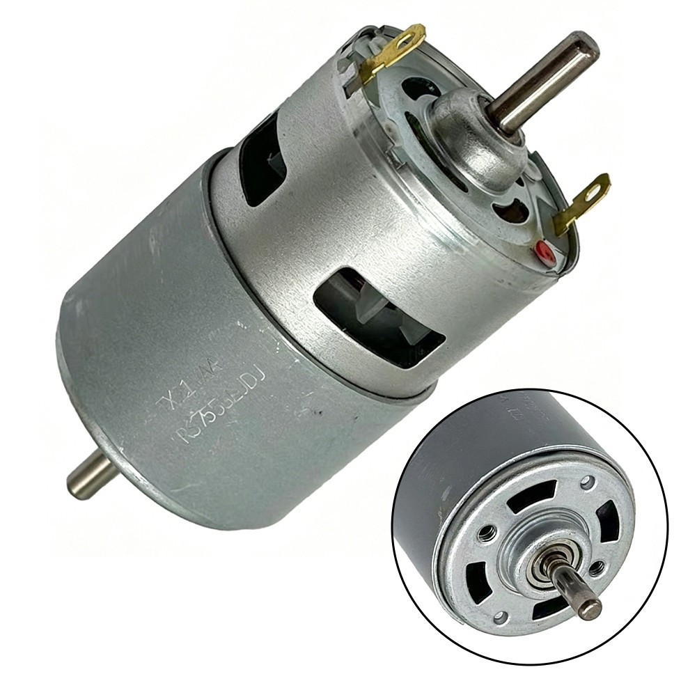 21V 755 Motor for Industrial Grinding Use – 5mm Shaft Metal Construction