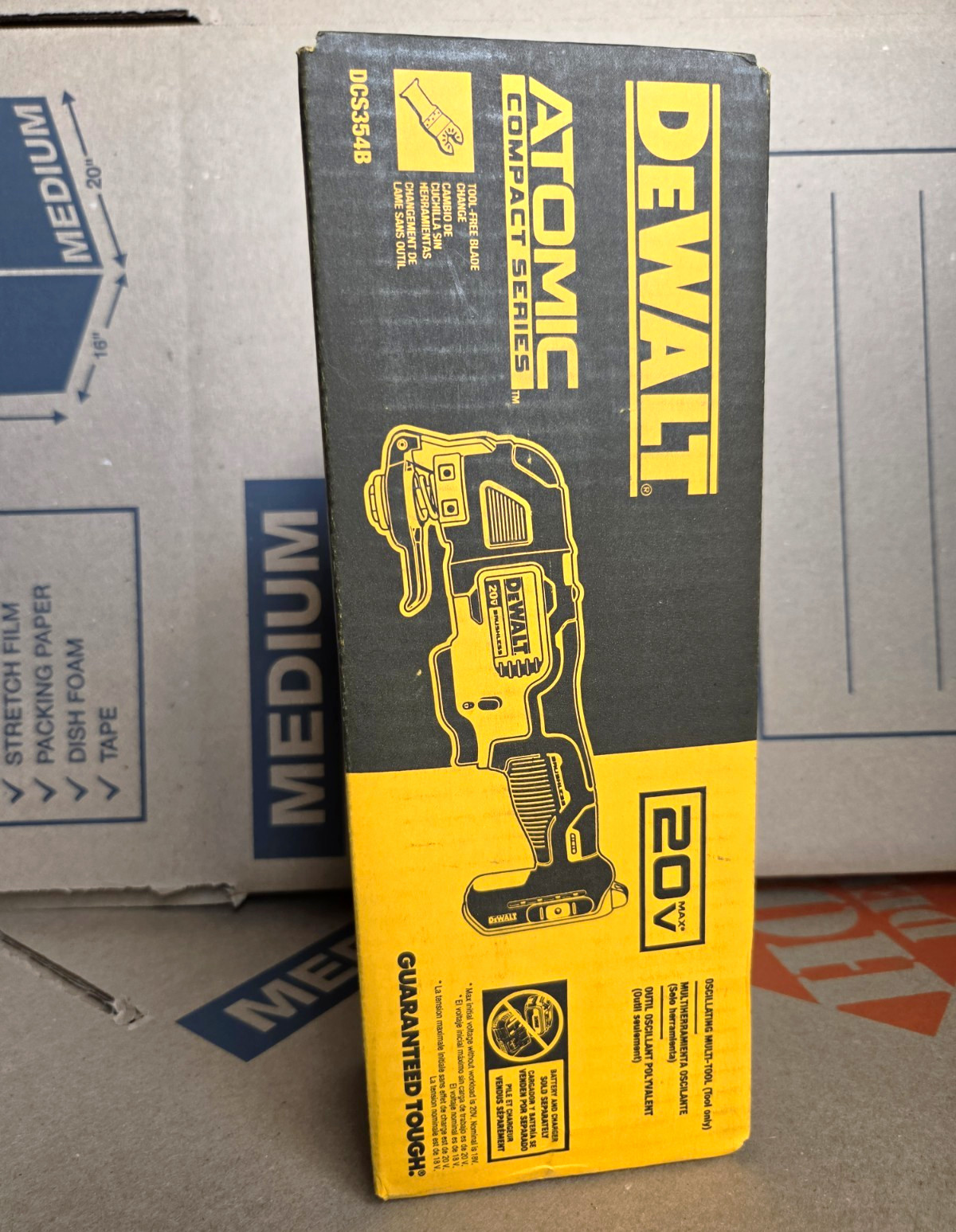 DEWALT ATOMIC 20V MAX Brushless Oscillating Multi-Tool DCS354B Tool Only