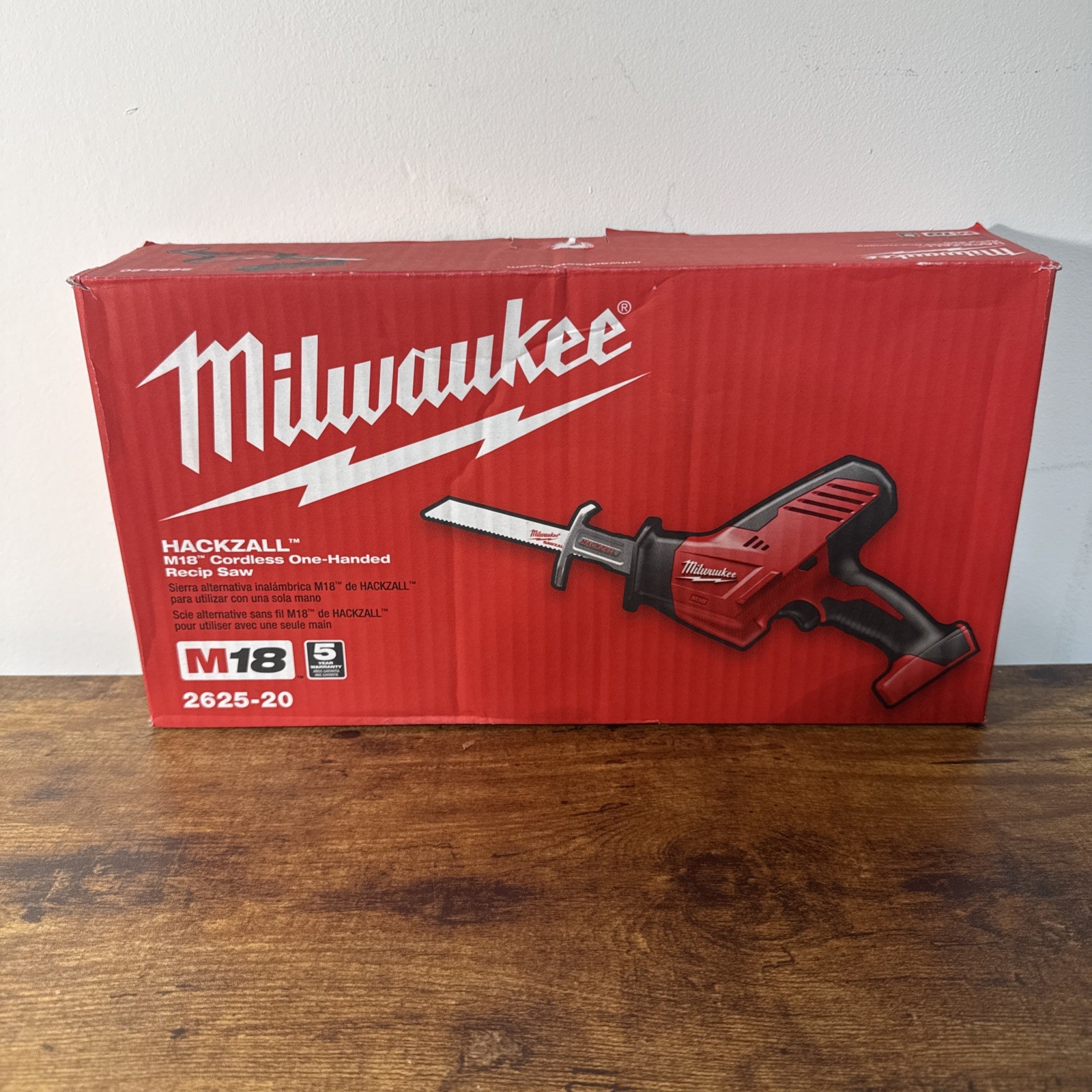 Milwaukee 2625-20 M18 Hackzall Recip Saw (Tool Only)