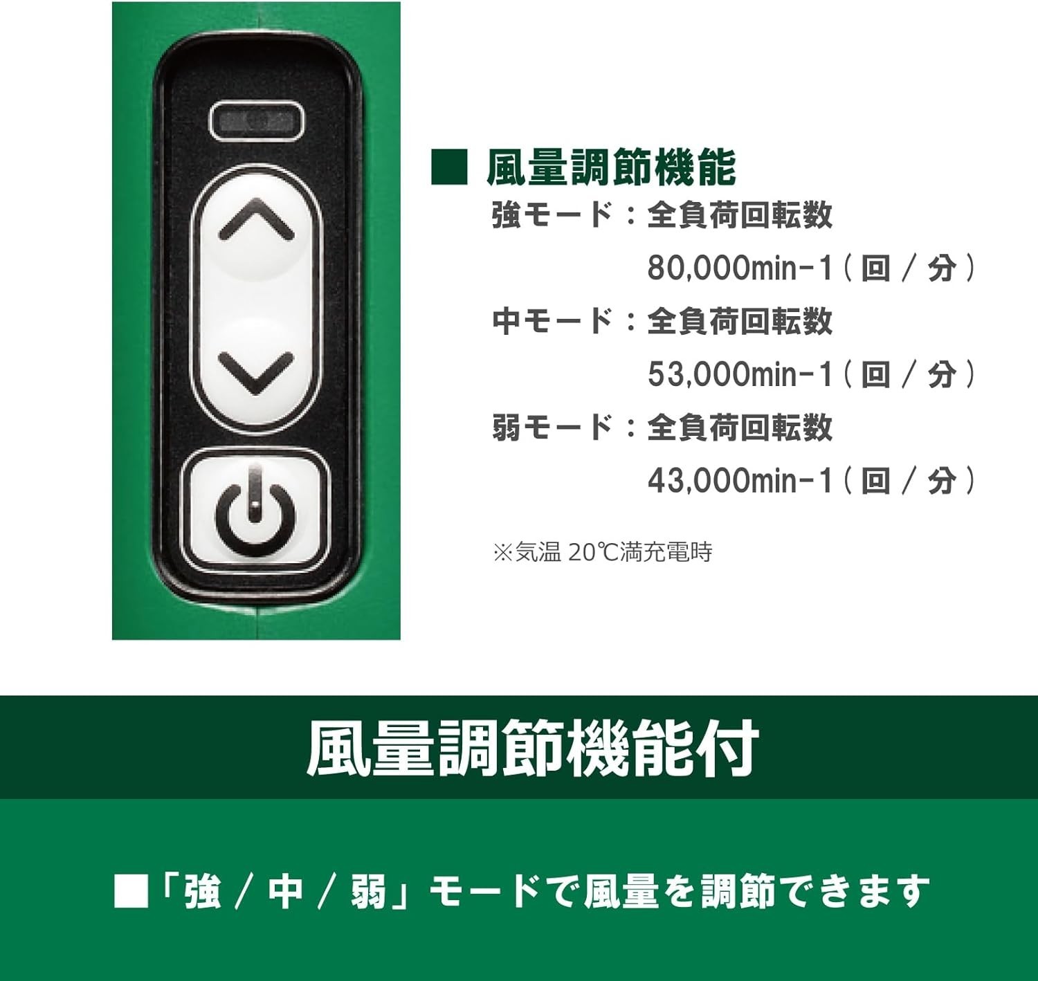 HiKOKI 36V Rechargeable Blower Strong Black Green RB36DB NNB Body only New
