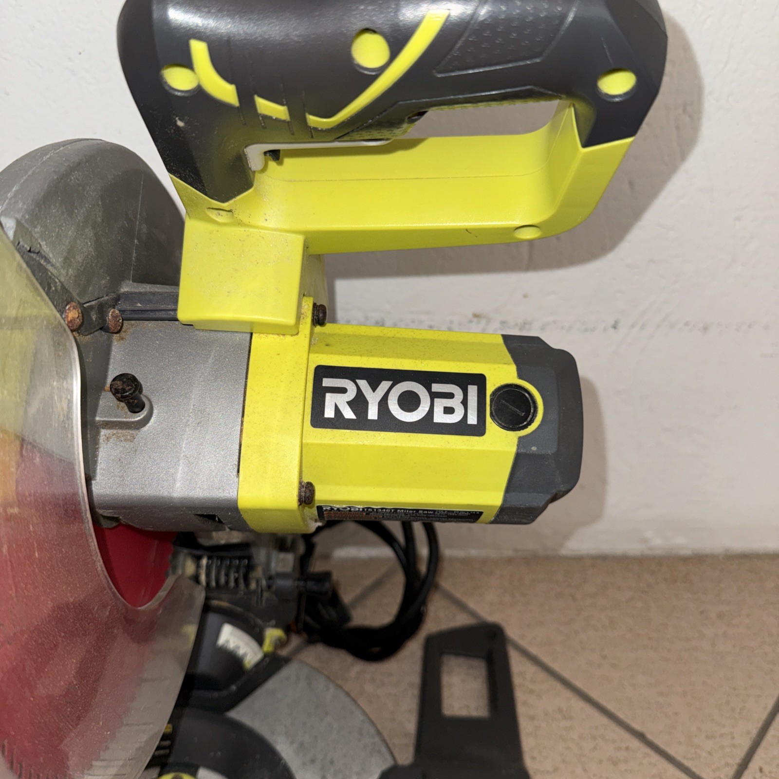 Ryobi TS1346T 14 Amp 10 inch Compound Miter Saw w/ 2 blades Blades