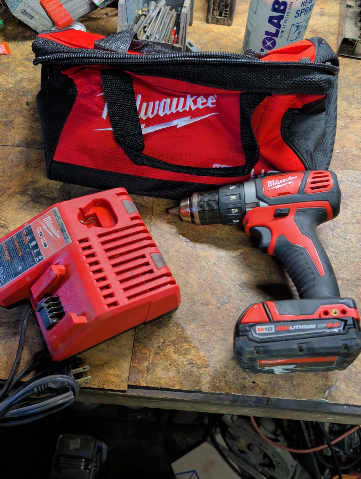 Milwaukee 2606-20 M18 Compact 1/2&Prime; Drill Driver W/Battery And Charger