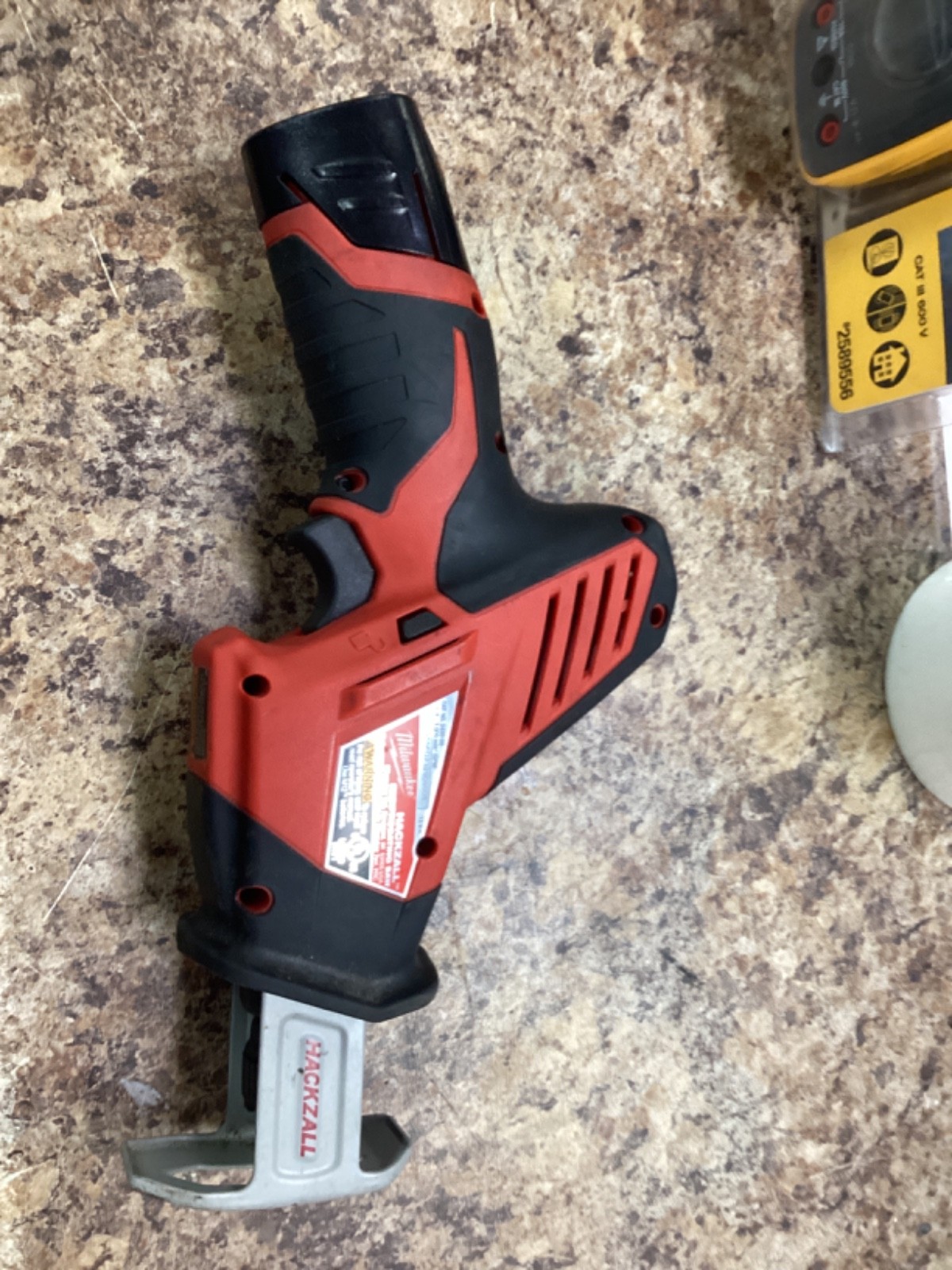 Milwaukee M12 Hackzall Reciprocating Saw (2420-20) with battery