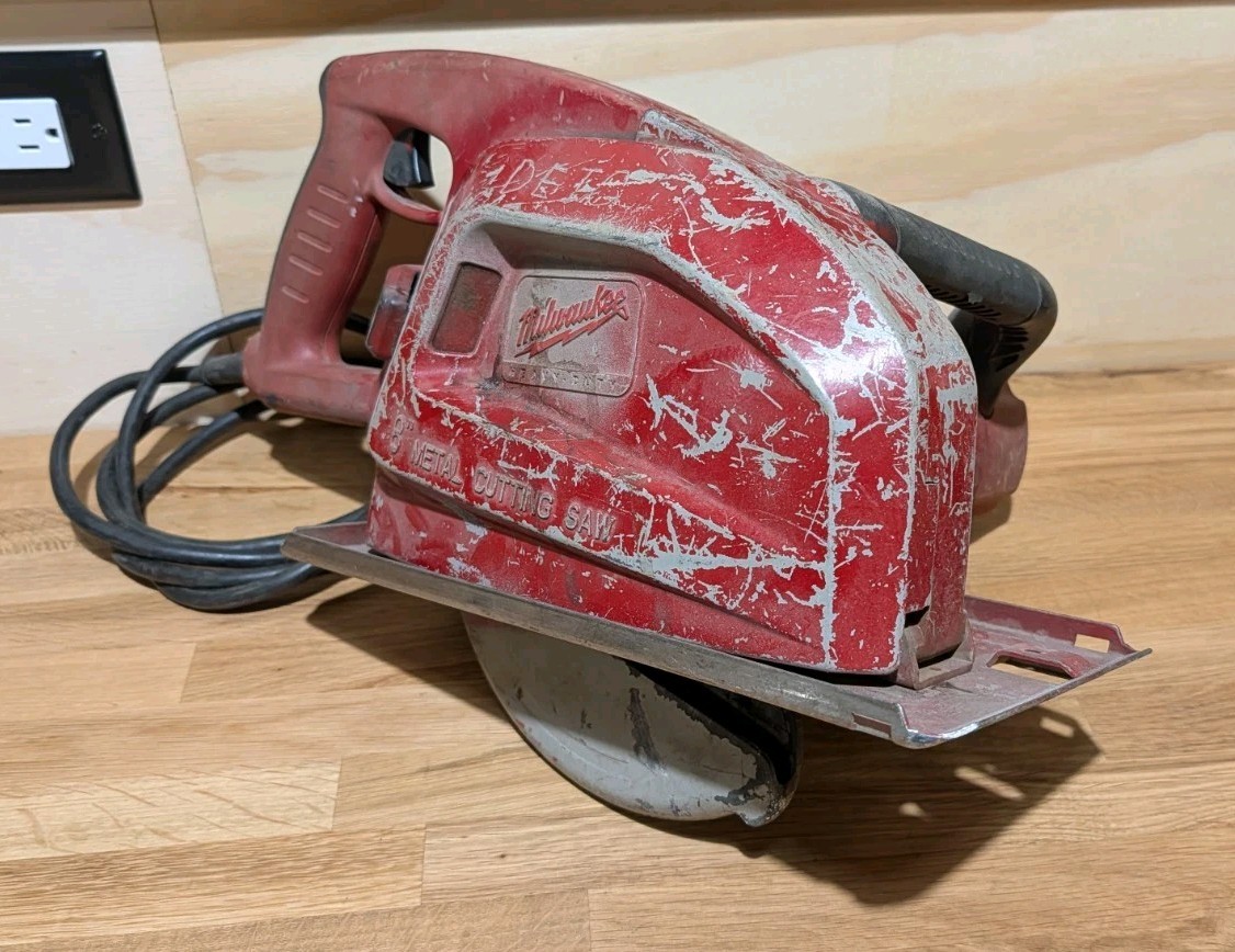 MILWAUKEE CORDED HEAVY DUTY 8&Prime; METAL CUTTING SAW 120V 13A, MODEL # 6370-20