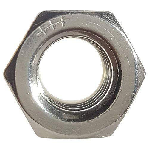 Nylon Insert Hex Lock Nuts – 1&Prime;-14 (5-Pack) Stainless 1-14 (5 Pack)