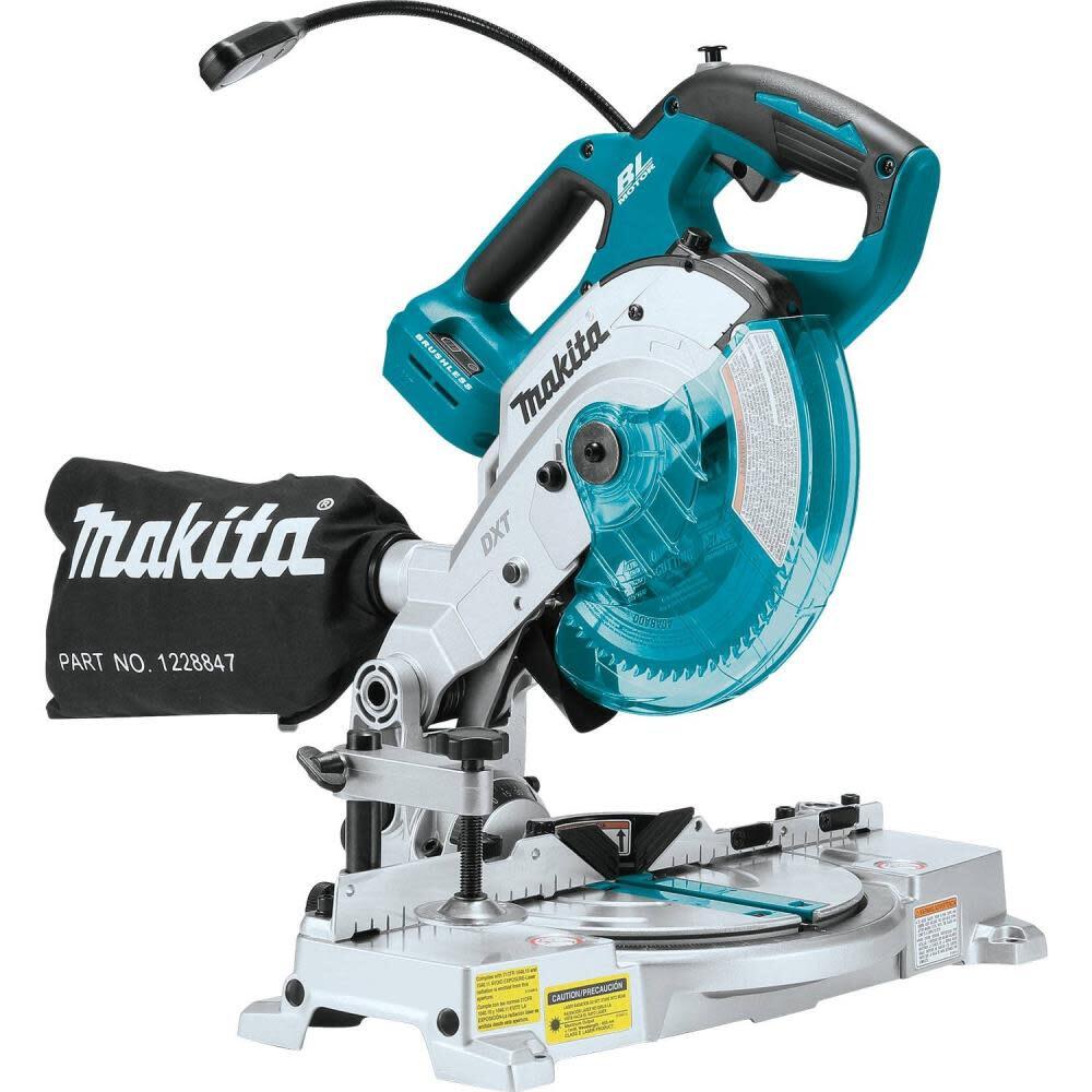 Makita 18V Lxt 6 1/2 » Compact Dual-Bevel Compound Miter Saw With Laser Bare …