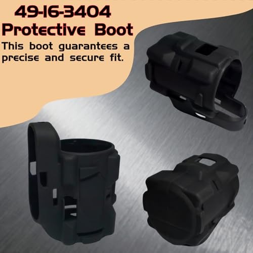 49-16-3404 Protective Boot for M12 FUEL 1/2&Prime; Hammer Drill/Driver() | Fits Black
