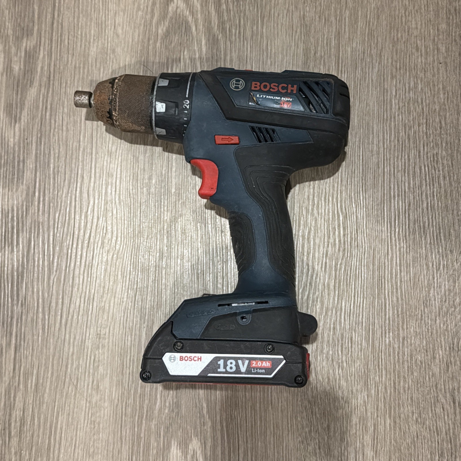 Bosch DDS181A 18-Volt 1/2&Prime; Keyless Cordless Drill with 2Ah Li-Ion Battery