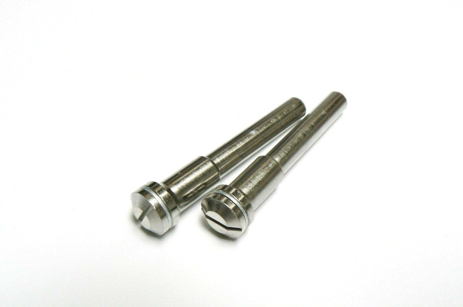 Miniature Rotary Mandrels 1/4&Prime; Shank 1/8&Prime; Screw Holder Reinforced Arbor 2 Pcs