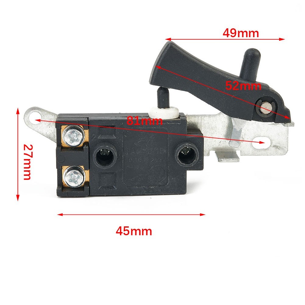 Trigger Switch FA2-10/1B for PH65A Electric Pick 250V/10A Control Switch