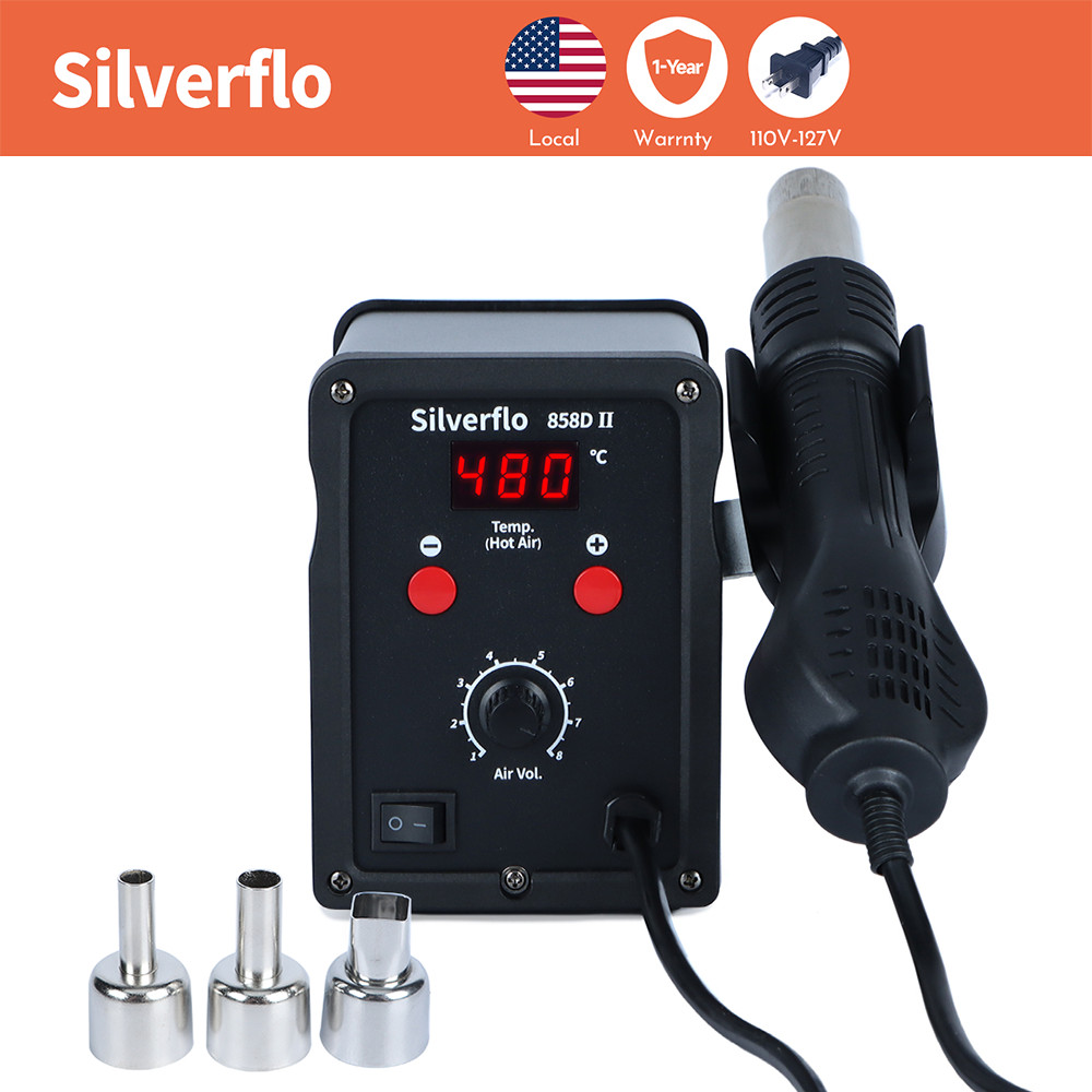 700W Digital Hot Air Soldering Station SMD Welder Rework Heat Gun
