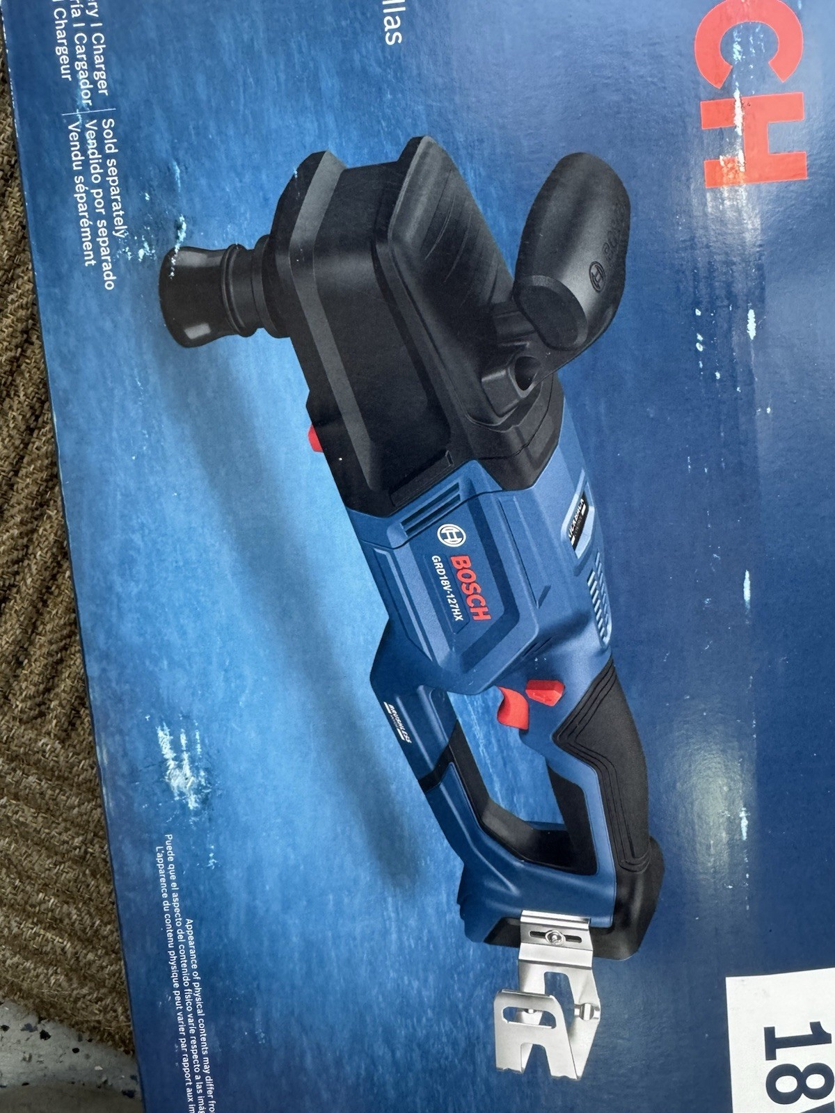 BOSCH GRD18V-127HXN 18V 7/16 In. High Torque Right Angle Drill
