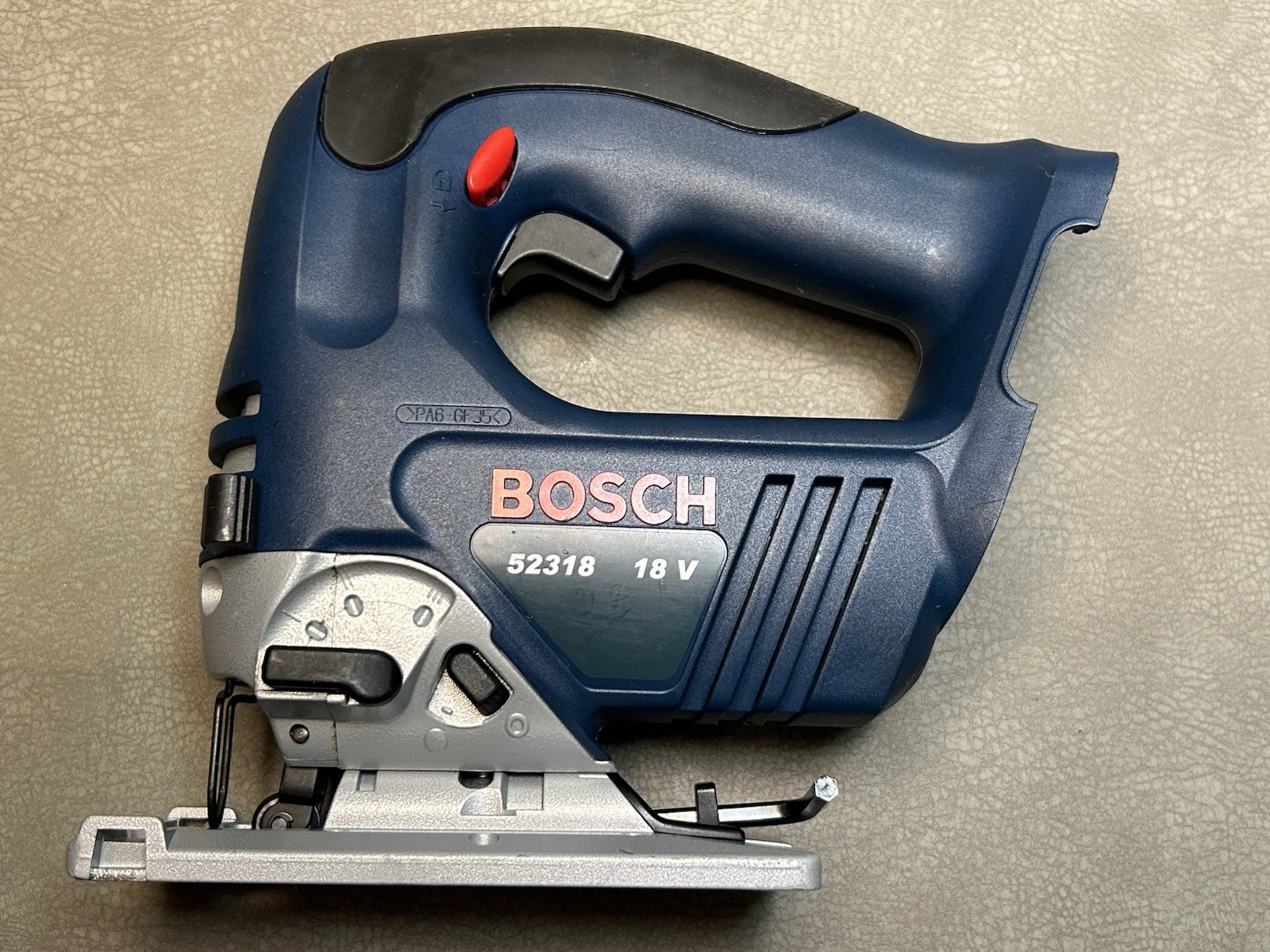 Bosch Cordless Jigsaw 18v Model 52318 Made in Switzerland Tool Only No Battery