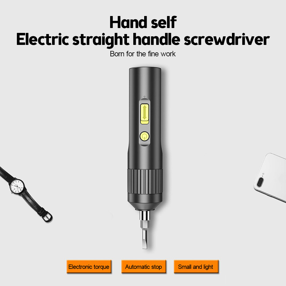 Mini Rechargeable Cordless Electric Screwdriver Drill USB Charging Power Tool