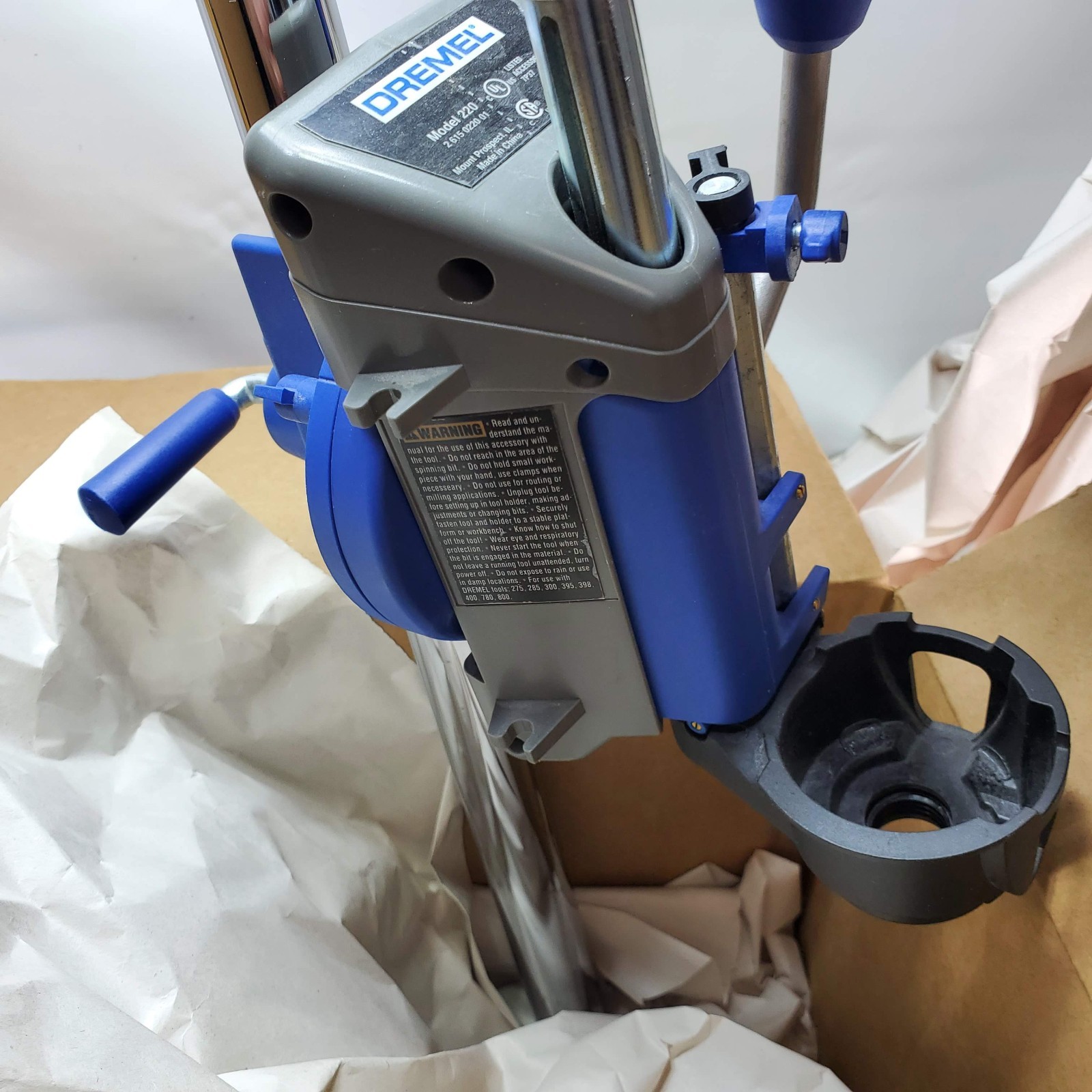 Dremel 220 Drill Press Rotary Tool Workstation Stand