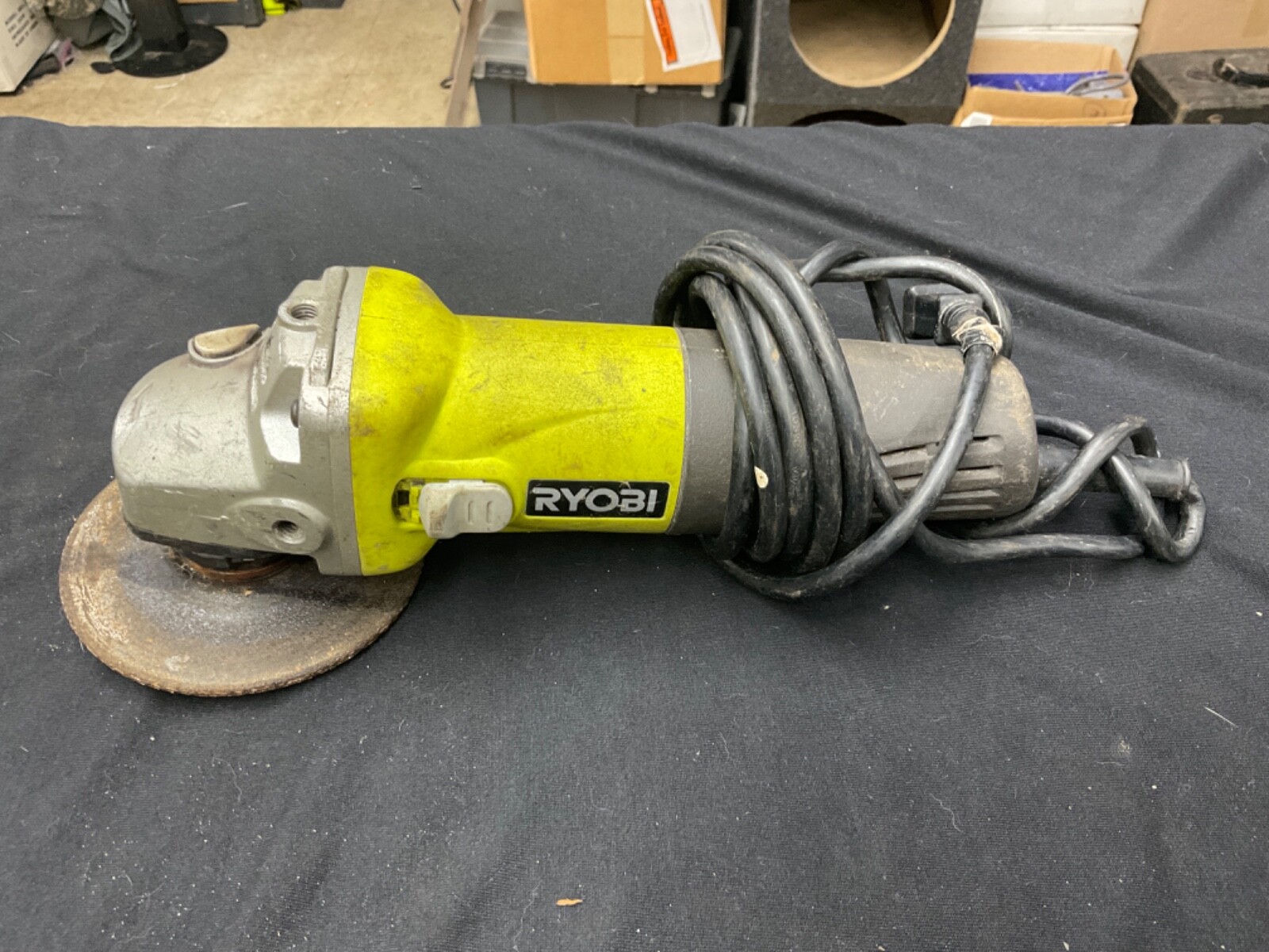 Ryobi AG4031G 5.5A Corded 4-1/2 inch Angle Grinder