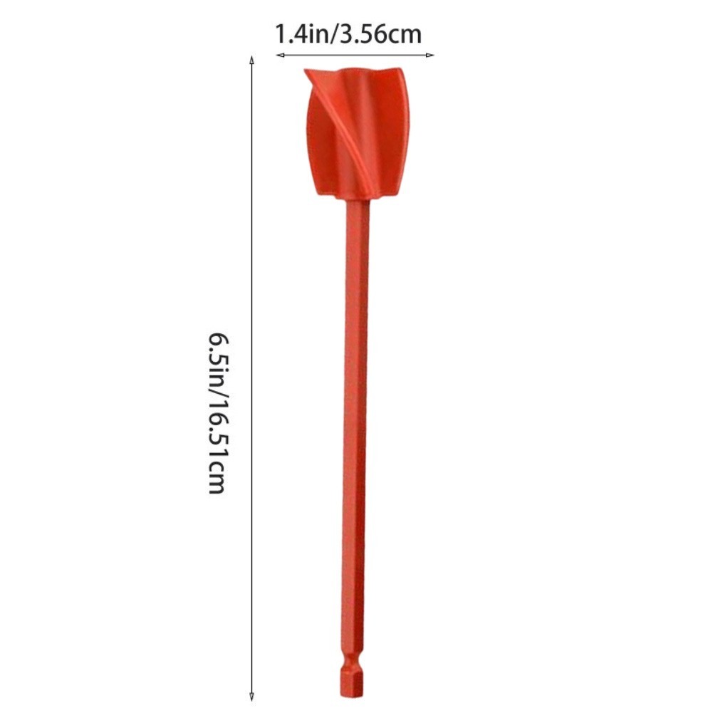 Spiral Four Blade Epoxy Resin Mixer Paddle for Drill Paint Stirrer Tool