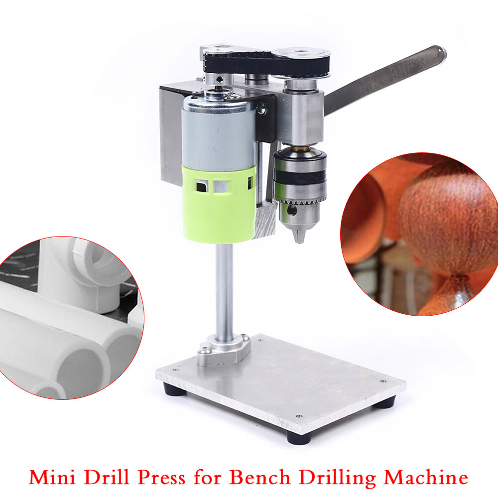 Mini Drill Press Bench Small electric Drill Machine Work Bench Variable Speed