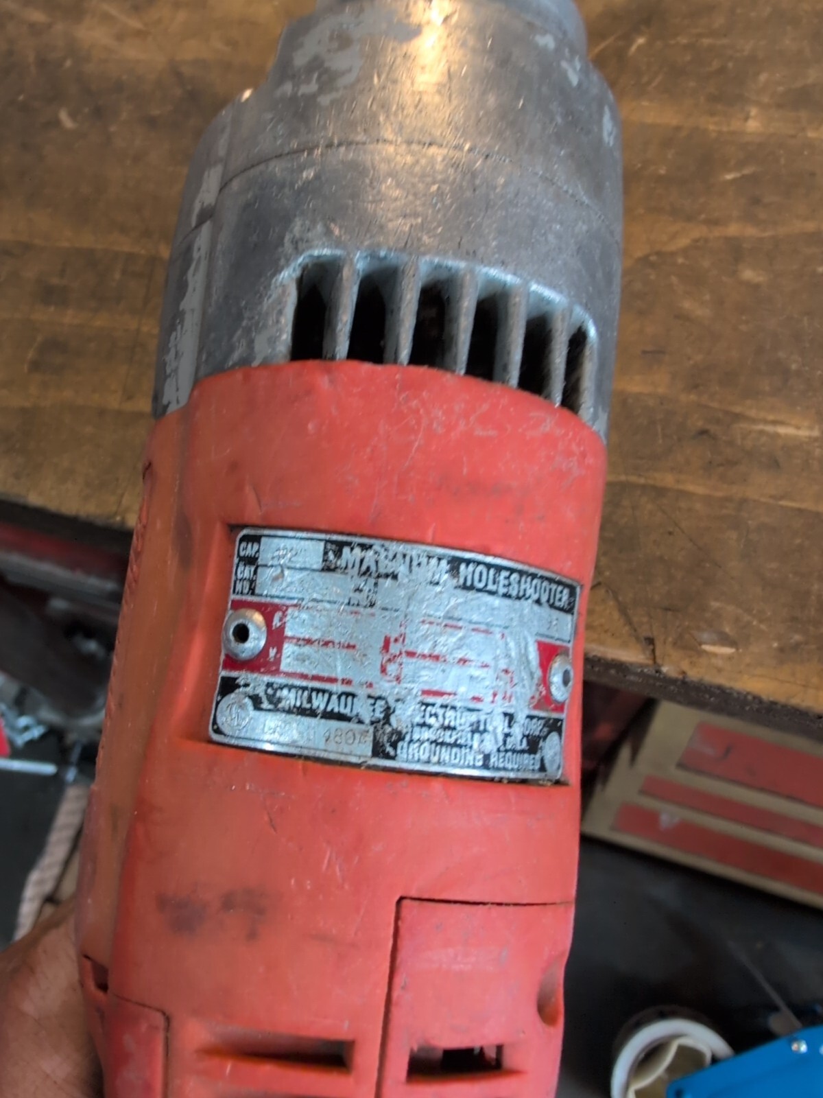 Milwaukee 0234-1 1/2 inch Magnum Drill, 0-850 RPM. USA.