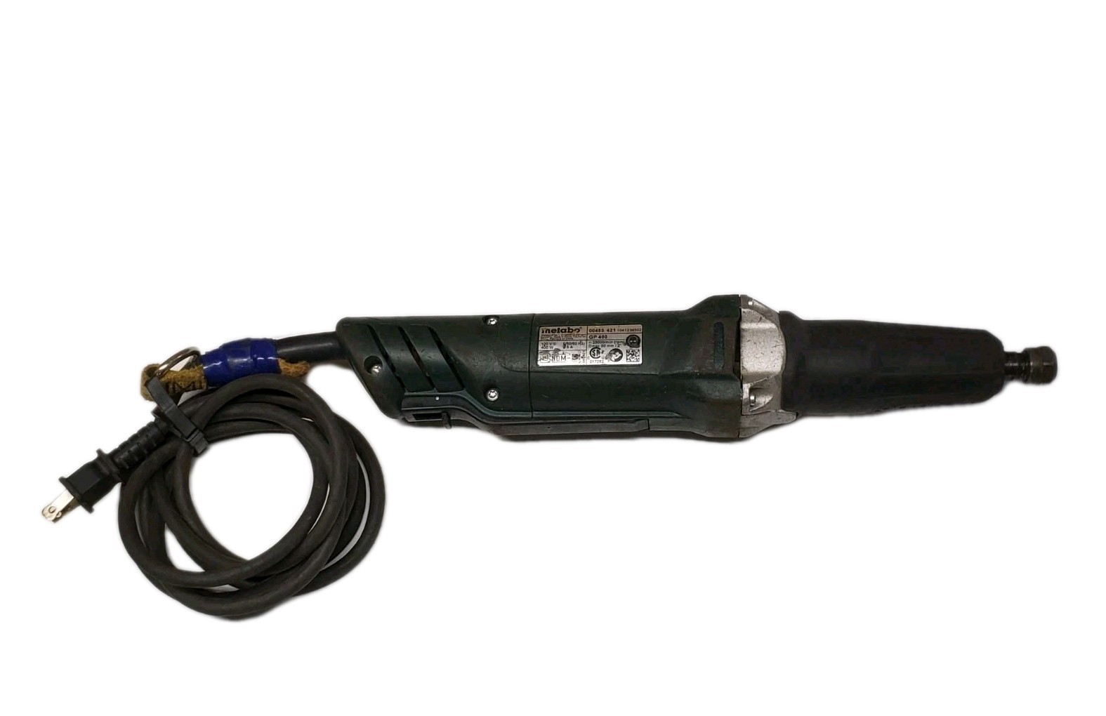 Metabo GP400 Die Grinder 25,000 RPM 120v 3.5A (Has Flat Burn Spot)
