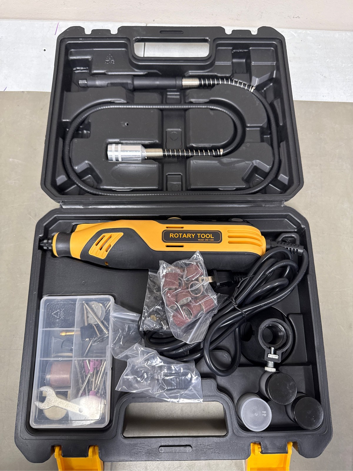 Rotary Tool, Handstar Rotary Tool Kit, 6 Variable Speed Electric Drill Set, Larg