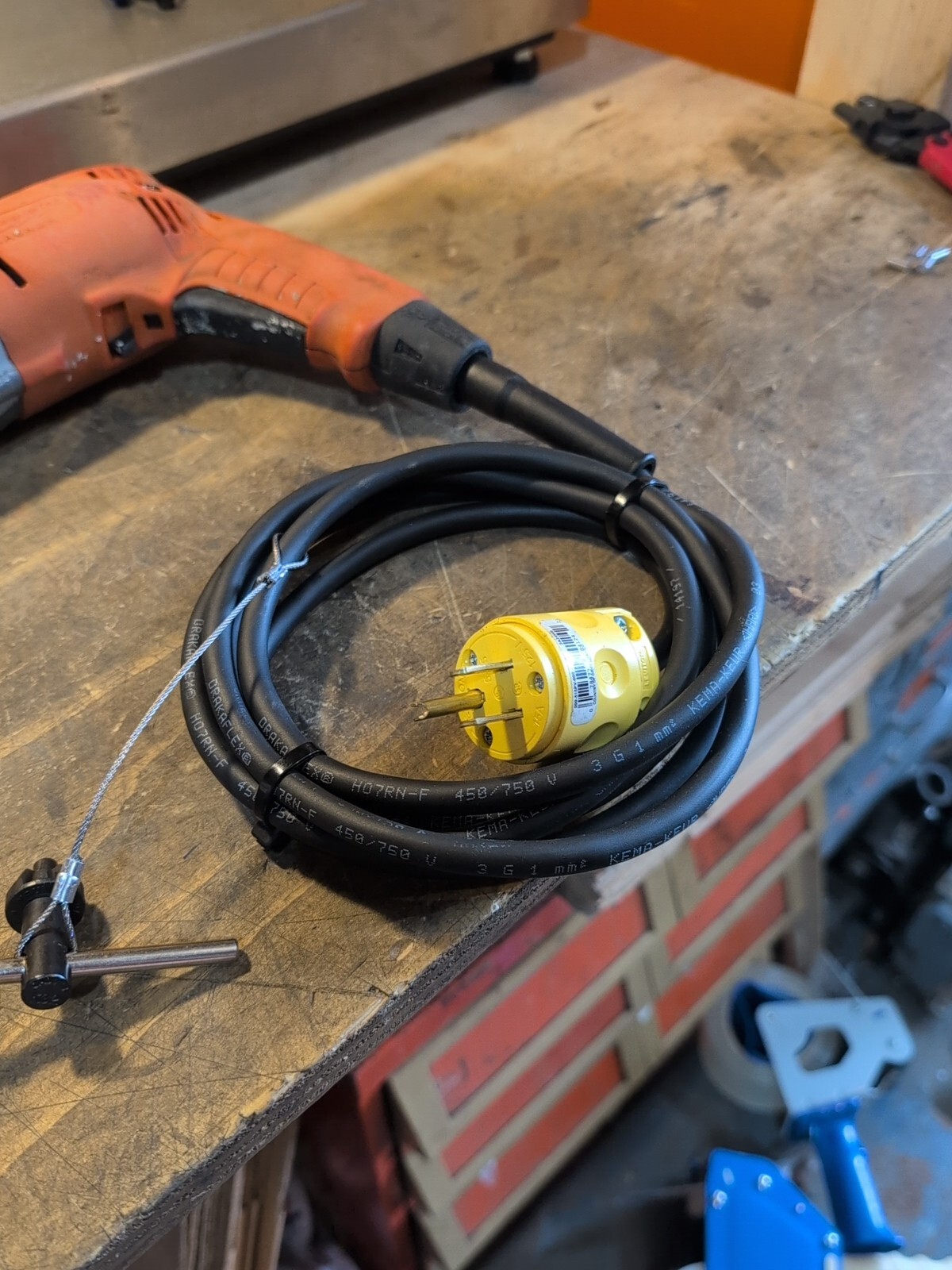 Milwaukee 0234-1 1/2 inch Magnum Drill, 0-850 RPM. USA.