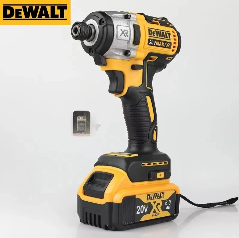 DEWALT DCF887 18V XR Cordless Brushless Impact Driver with Batteries -…